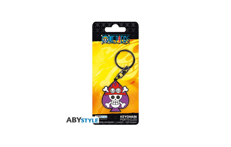 TOY One Piece Keychain Skull Ace
